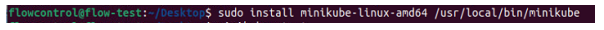 Figure 21: installation of minikube