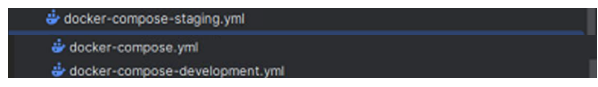 Renamed Docker Compose Files